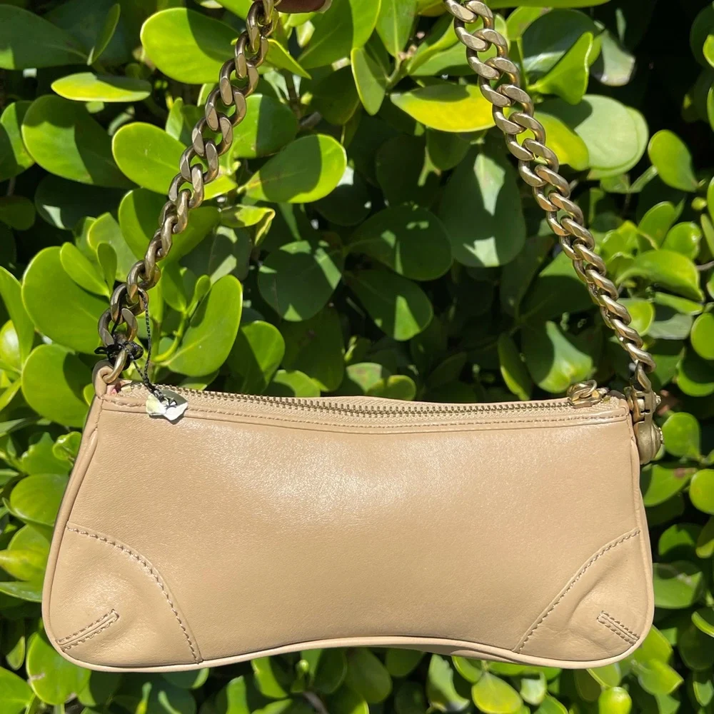 Y2k Juicy Couture Leather Shoulder Bag - Picture 6 of 10